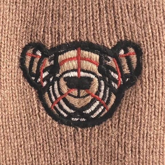 Burberry Cashmere Jogger Pants Thomas Bear Kid's Bottom - Picture 4 of 15